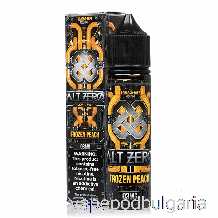 Vape Течности замразена праскова - Alt Zero - 60ml 6mg